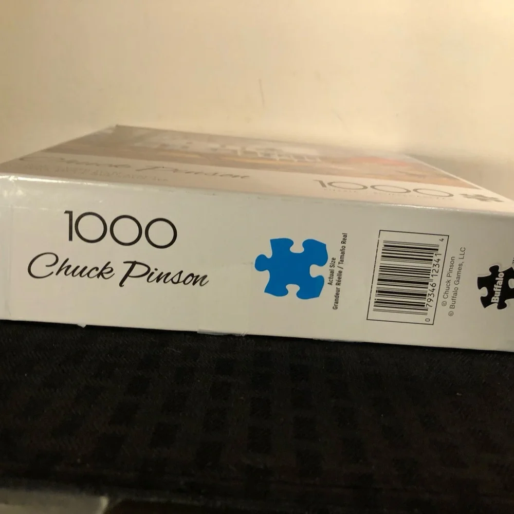 Buffalo David Bitton Chuck Pinson Puzzle - Red and White - Picture 3 of 5